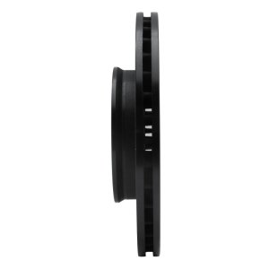 Dodge Attitude Brake Rotor (1) - Front Right - R1 Concepts - Drilled & Slotted - Black - `06-`12